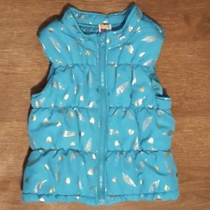 healthtex Toddler Girl Puffer Vest Size 4T